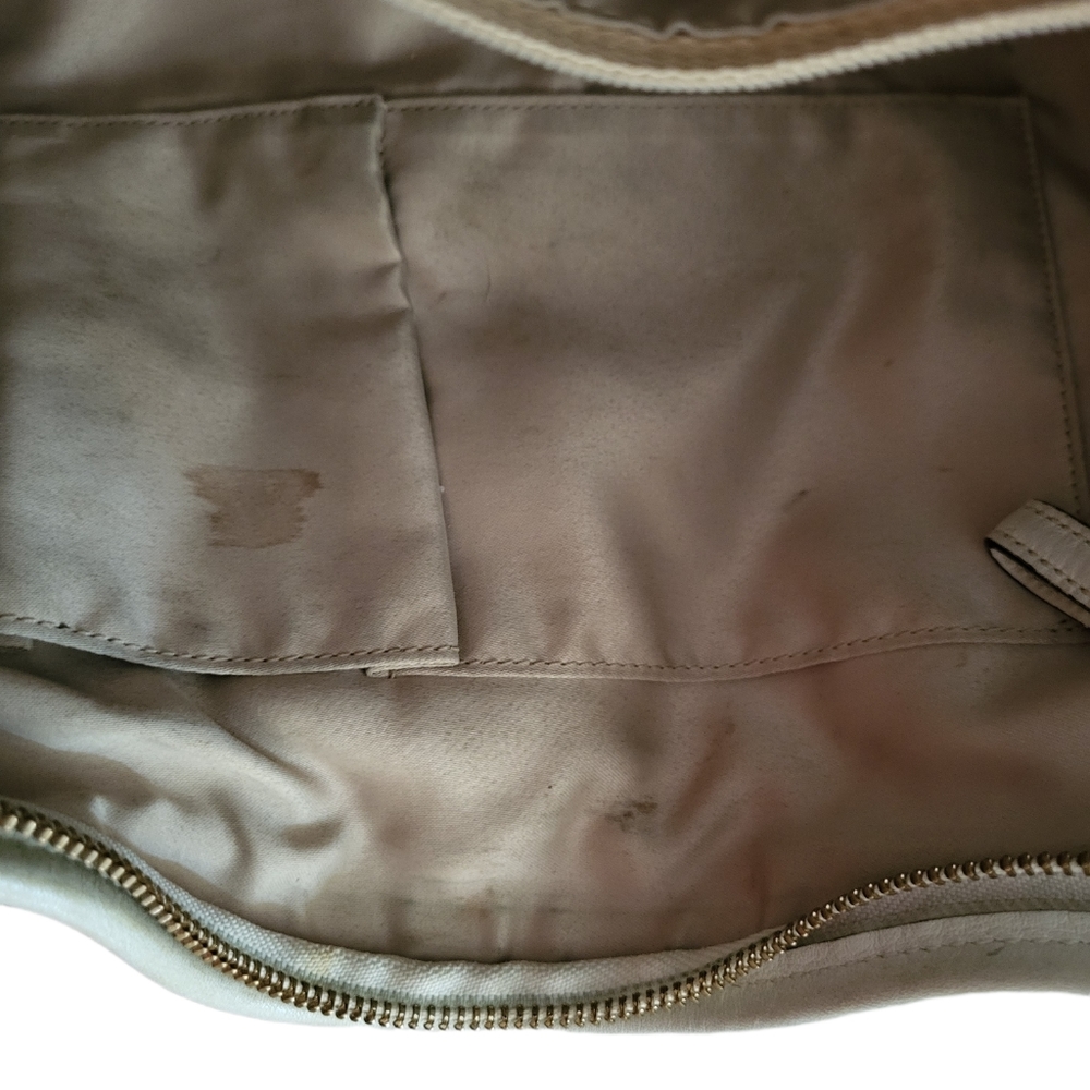 Large Coach white leather bag - Picture 14 of 16